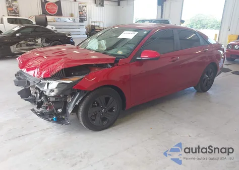 2021 Hyundai Elantra Sel z USA, uszkodzony, nr VIN KMHLS4AG9MU141329